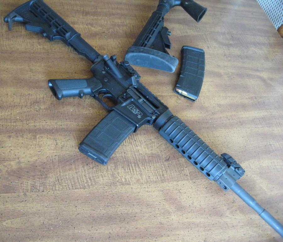 Under the original text of Senate Bill 5737, possession of this AR-15 would require owners to submit to warrantless home inspections.
