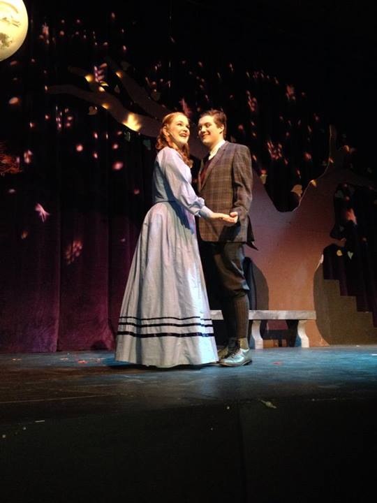 Photo contributed by Buddy Todd
Alyssa Day and Ethan Lewan performed opening night of “The Fantasticks“ on Nov. 15.