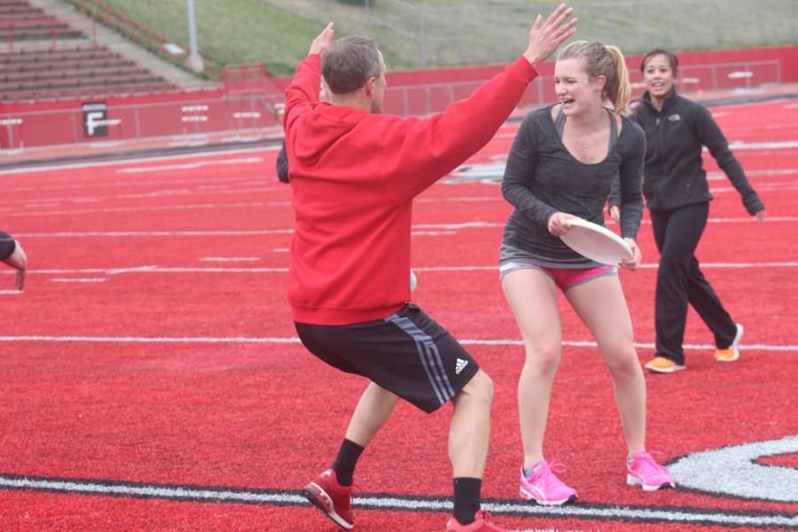 EWU students train for the May 4 Bloomsday race. 