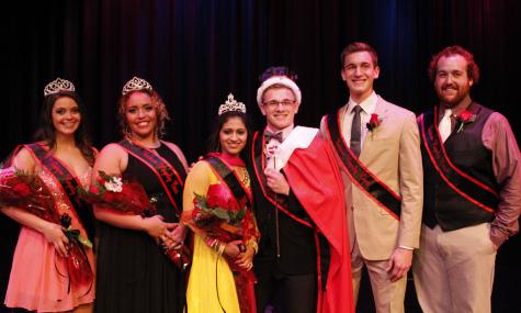 Left to right: Madison Azim; Michaela Morse; Sapna Basy, Ms. Eastern; Bryce Dressler, Mr. Eastern; John-Henry Woodward; Kyle Hamlin.