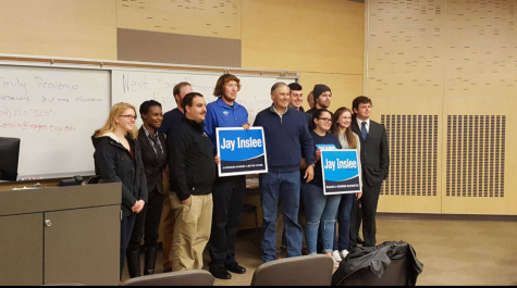 Governor Jay Inslee at an EWU Young Democrats event held in October 2016. | The Easterner Archives