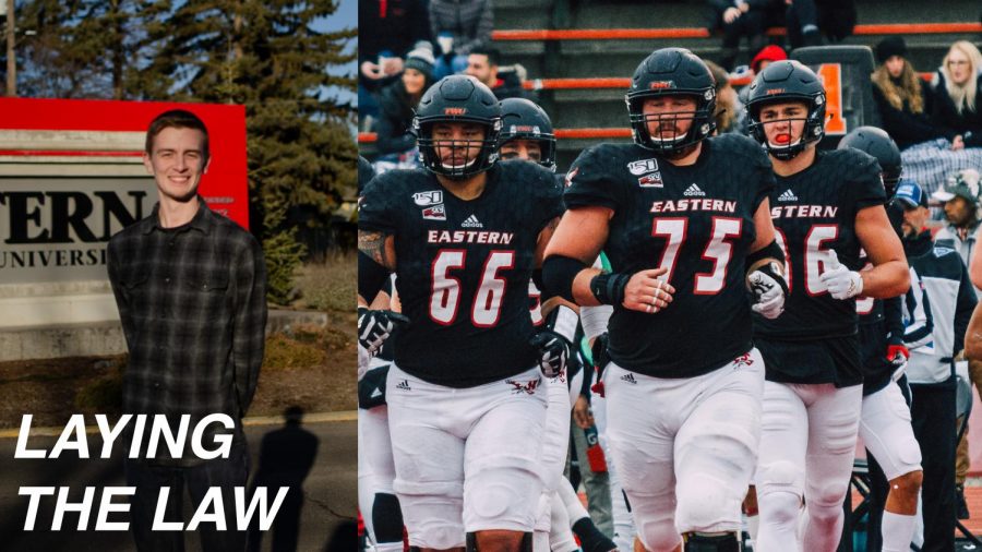 EWU+players+take+the+field+during+the+2019+season.+As+of+press+time%2C+no+EWU+players+had+signed+a+UDFA+contract+or+been+invited+to+a+rookie+minicamp+with+an+NFL+team.