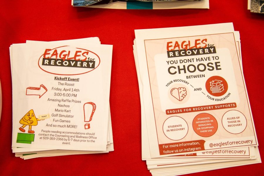 Eagles For Recovery Kickoff Recieved with Support by Students, Staff and Faculty at EWU