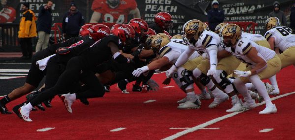 Eastern Washington University played Montana State University at Roos Field on Saturday, Nov. 2.